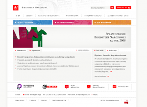 Strona Główna Biblioteki Narodowej