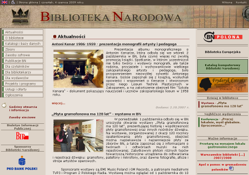 Poprzednia strona główna BN